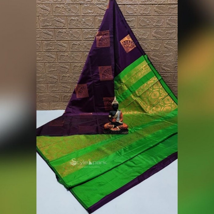 Kanchi Soft Silk Saree - 17